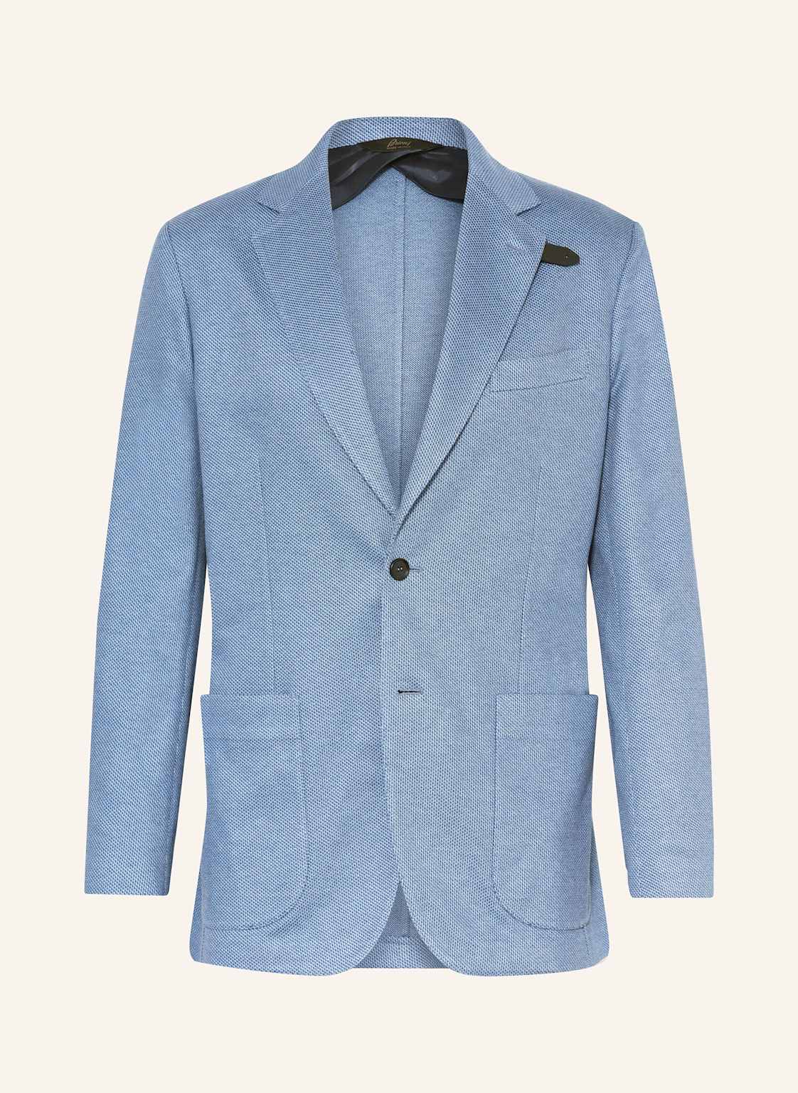 Brioni Sakko Regular Fit Mit Seide blau Brioni Sakko Regular Fit Mit Seide blau von Brioni