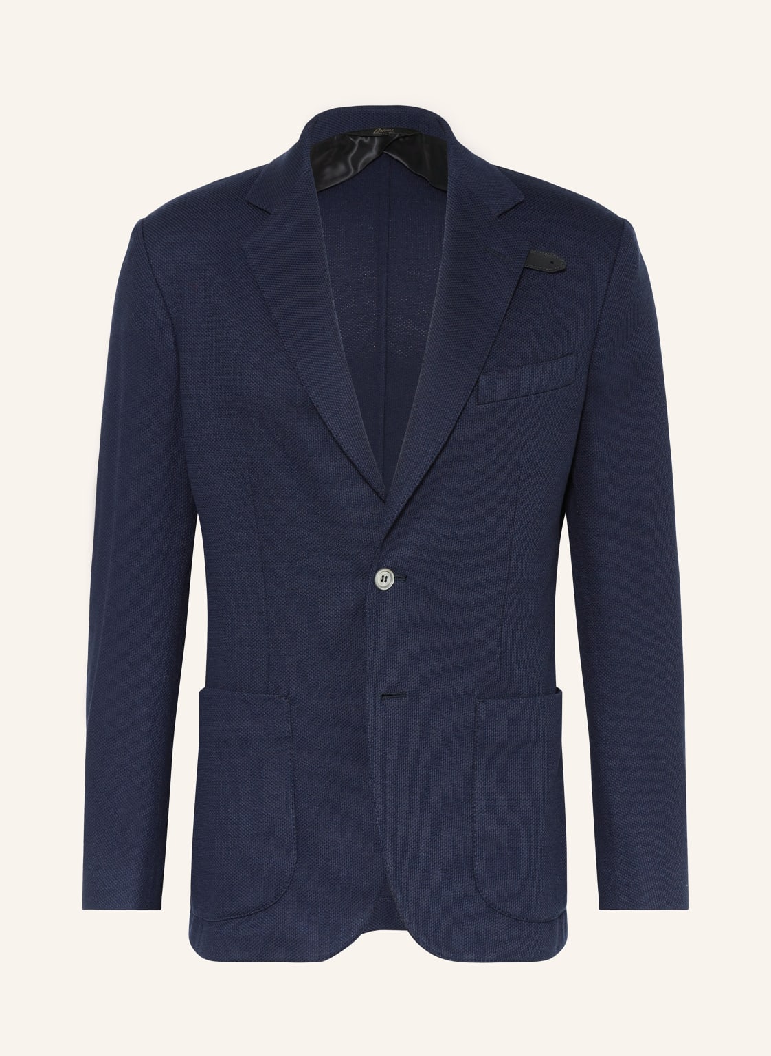 Brioni Sakko Regular Fit Mit Seide blau Brioni Sakko Regular Fit Mit Seide blau von Brioni
