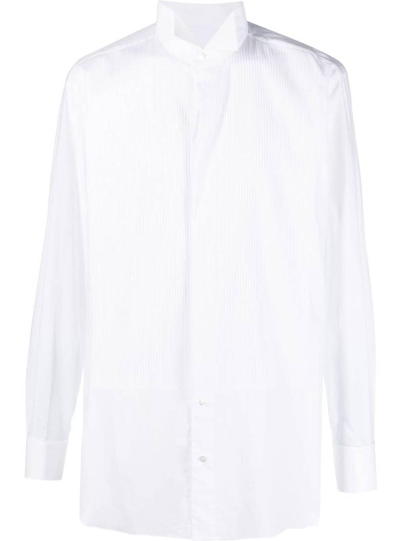 Brioni cotton striped shirt - White von Brioni