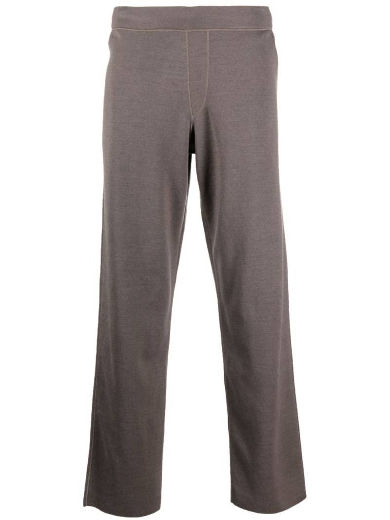 Brioni drawstring-fastening track pants - Brown von Brioni