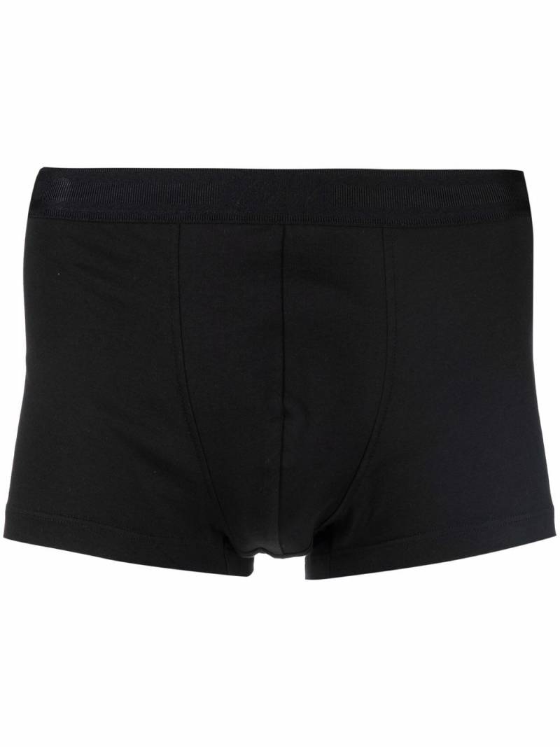 Brioni elasticated-waistband boxers - Black von Brioni