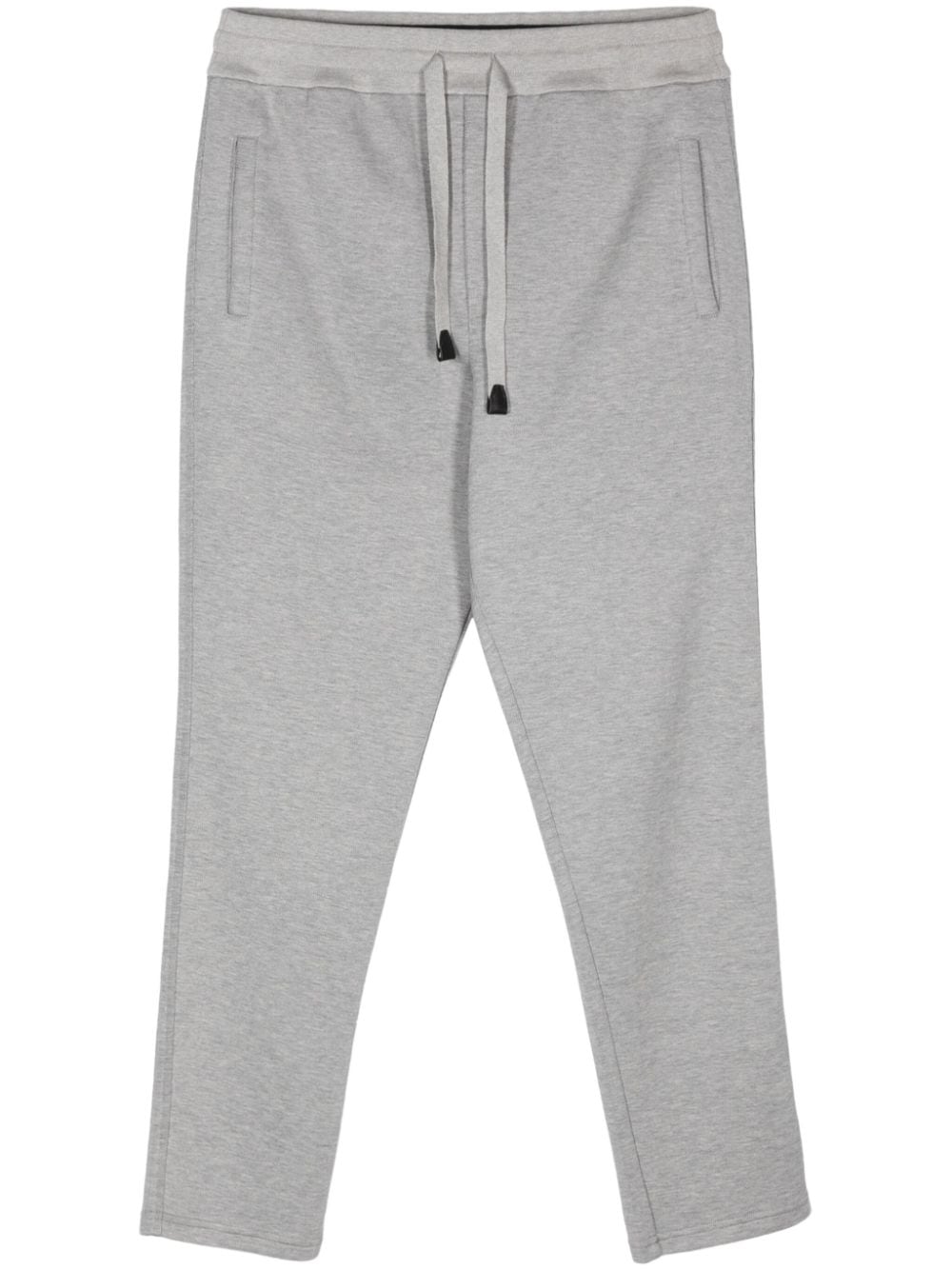 Brioni embroidered-logo sweatpants - Grey von Brioni