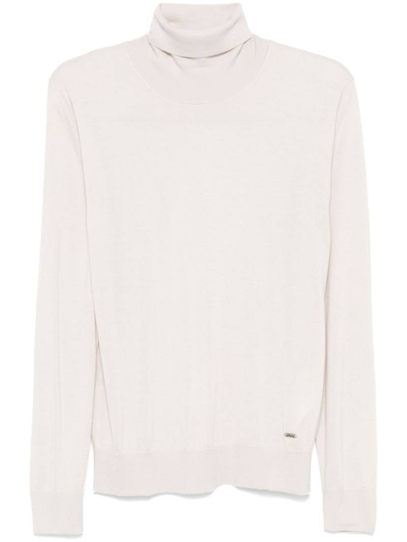 Brioni fine-knit sweater - Neutrals von Brioni