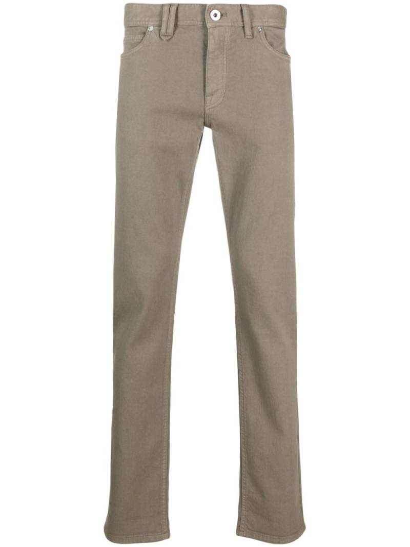 Brioni low-rise slim-fit jeans - Neutrals von Brioni