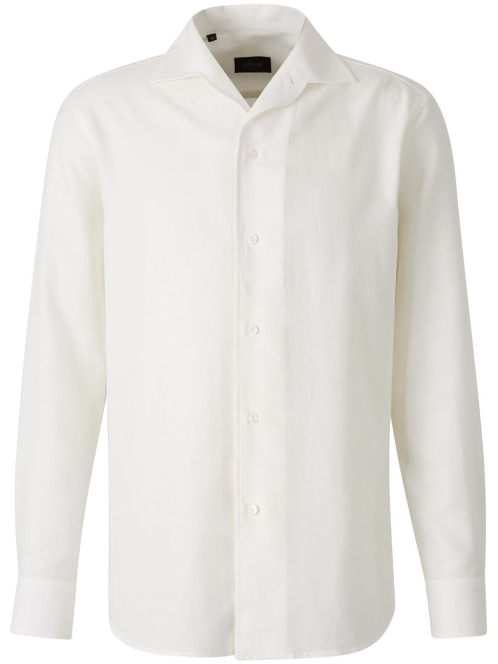 Brioni poplin shirt - White von Brioni