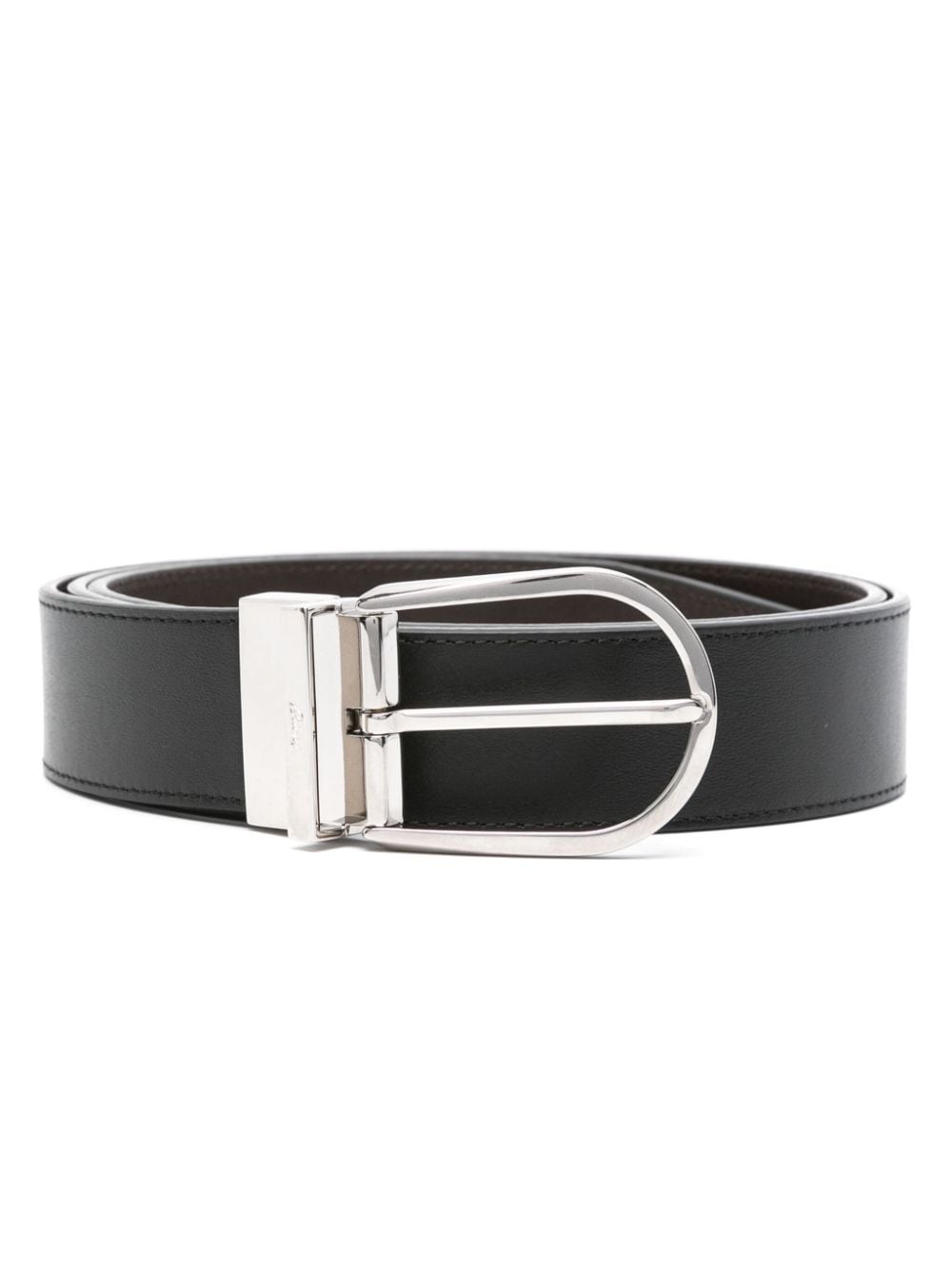 Brioni reversible leather belt - Black von Brioni