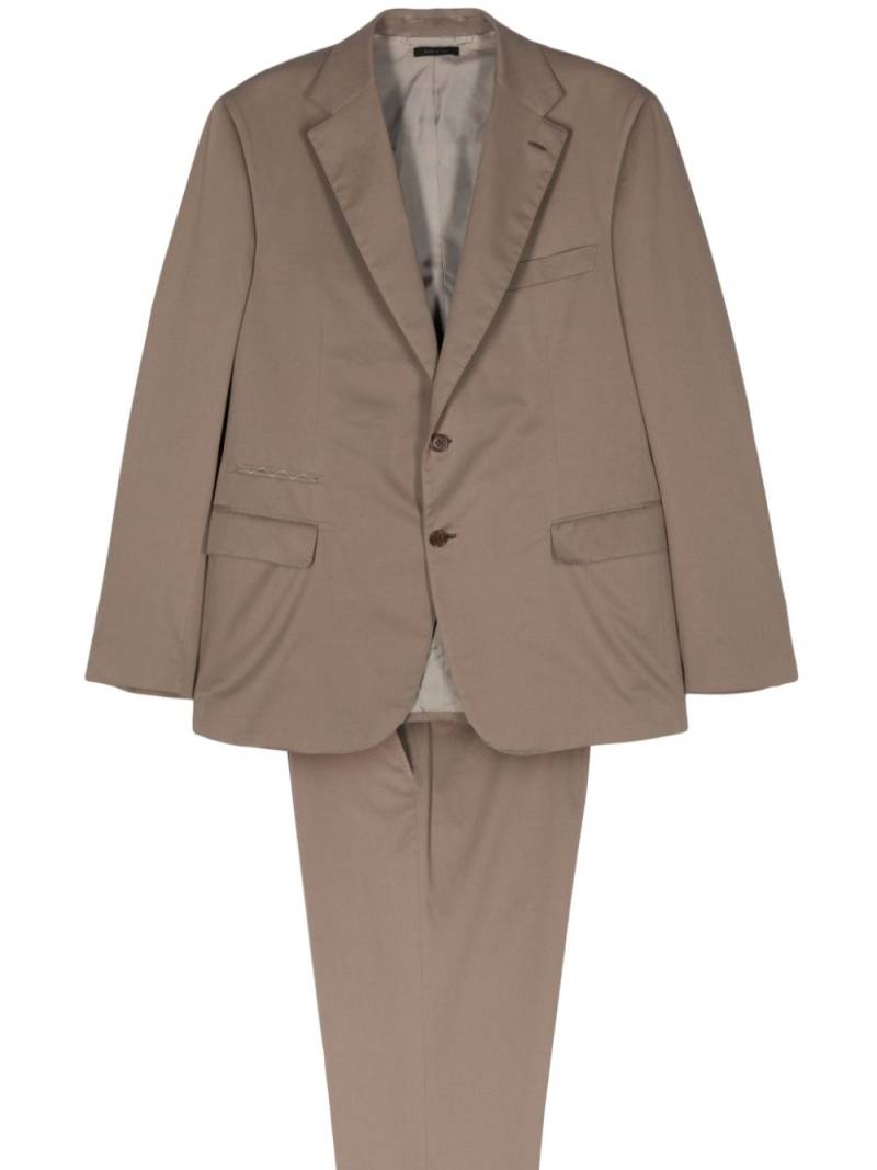 Brioni single-breasted suit - Neutrals von Brioni