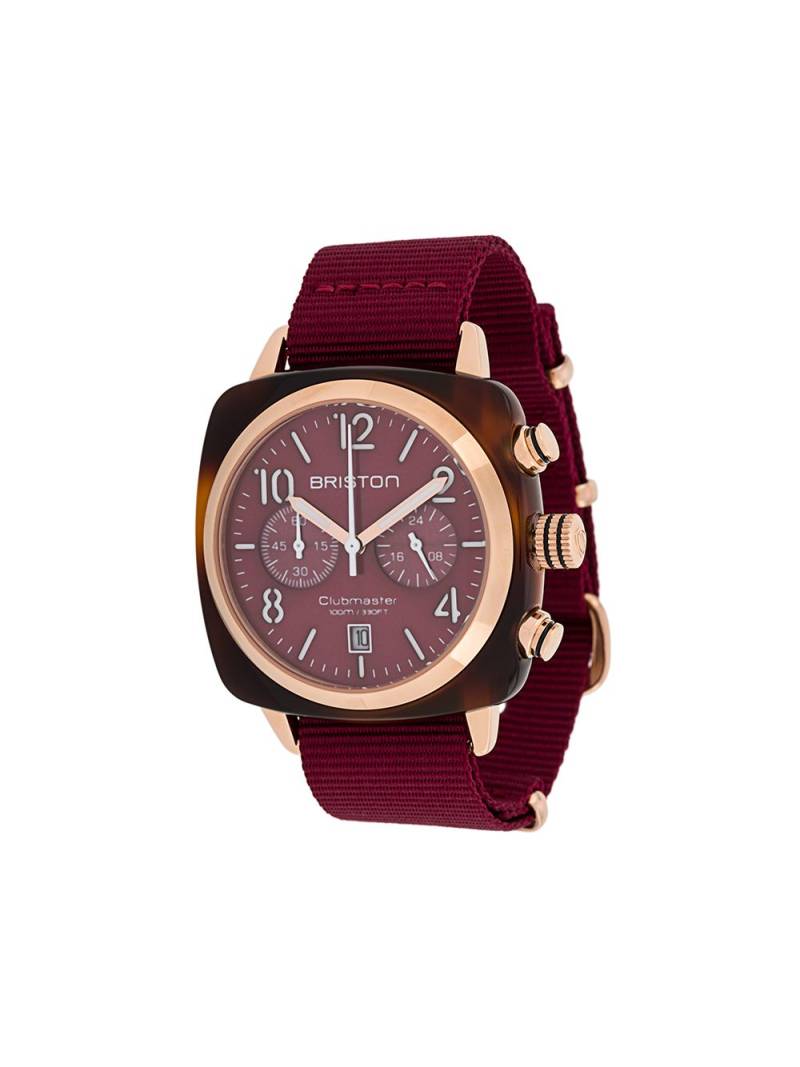 Briston Clubmaster Classic 40mm - Red von Briston