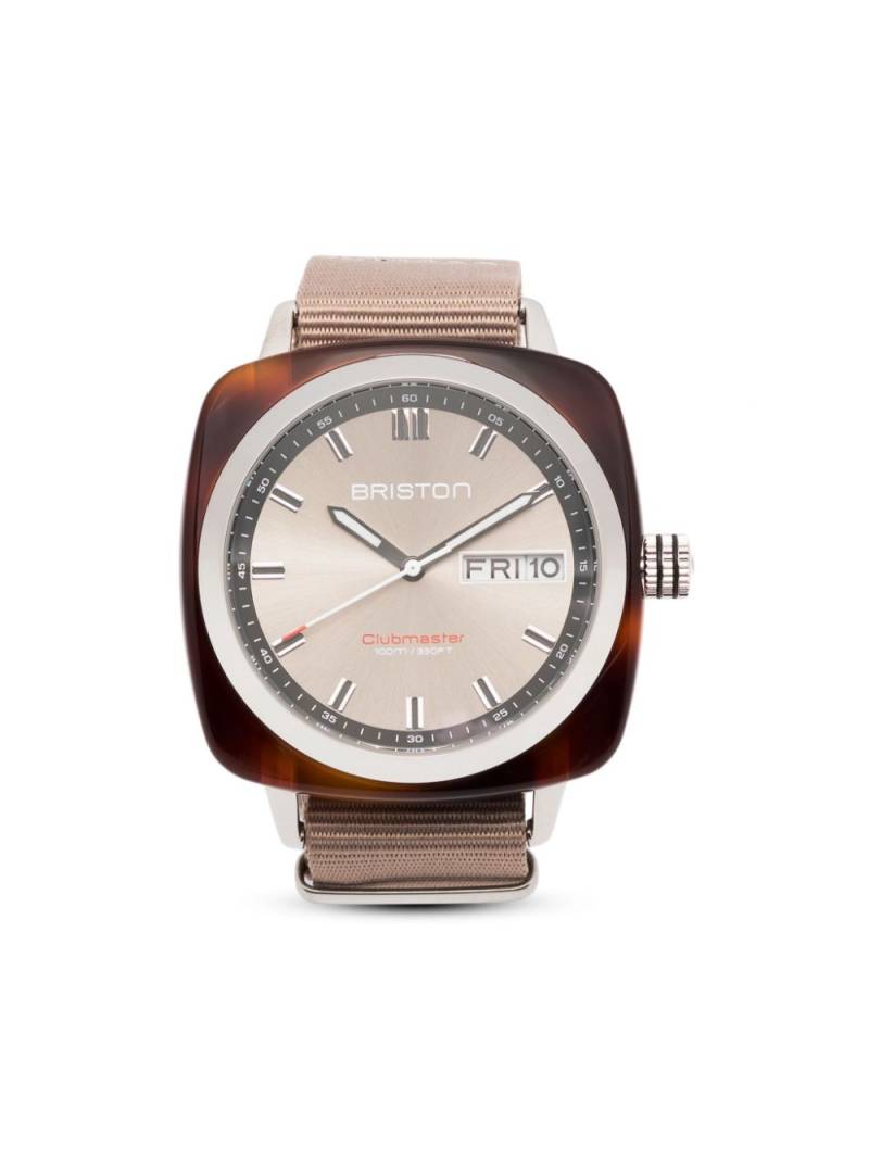 Briston Clubmaster Sport HMS Date 42mm - Neutrals von Briston