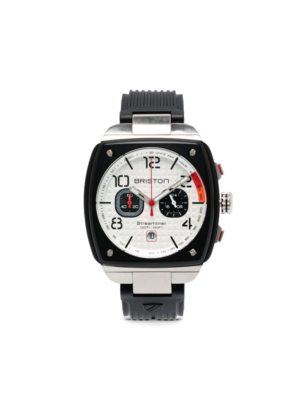 Briston Streamliner Urban chronograph 42mm - White von Briston