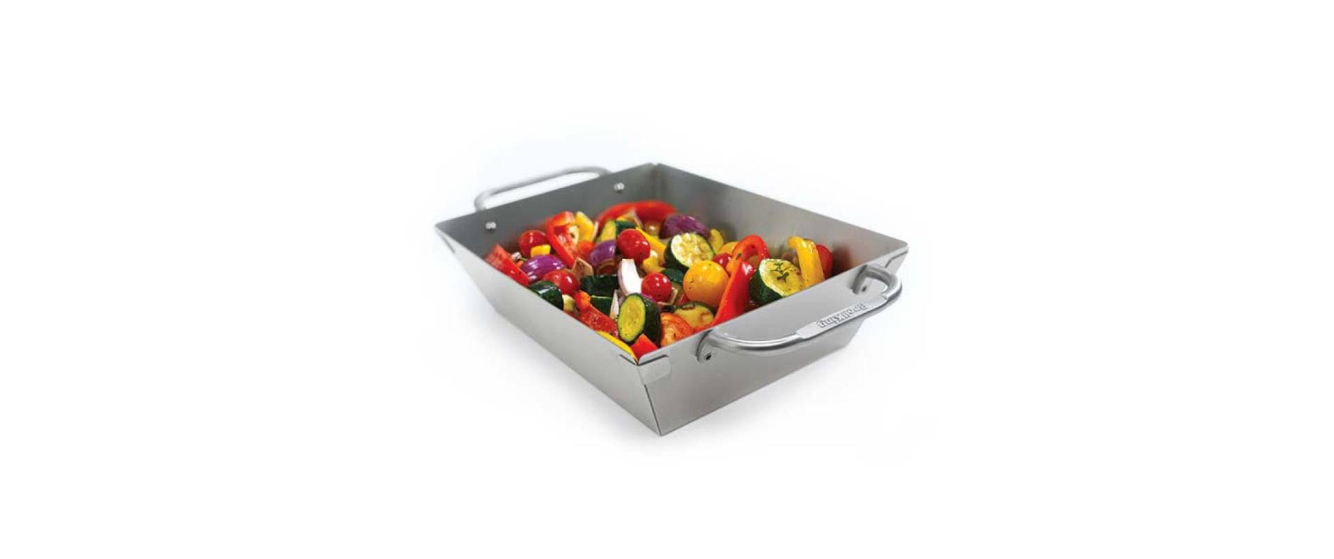 Broil King Grillpfanne »Grillkorb Gross/Hoch«, Edelstahl Broil King Grillpfanne »Grillkorb Gross/Hoch«, Edelstahl von Broil King