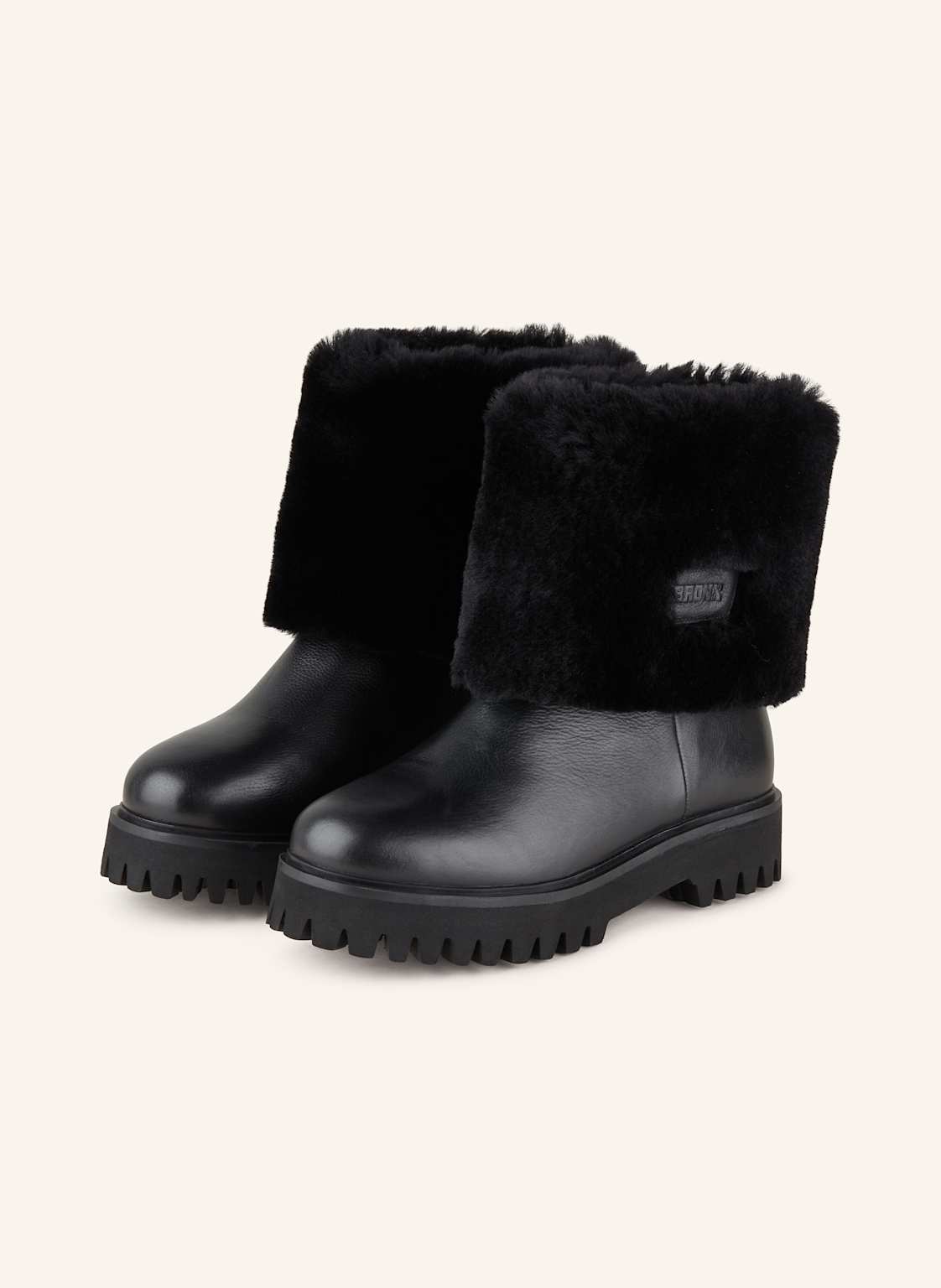 Bronx Boots Groov-Y schwarz von Bronx