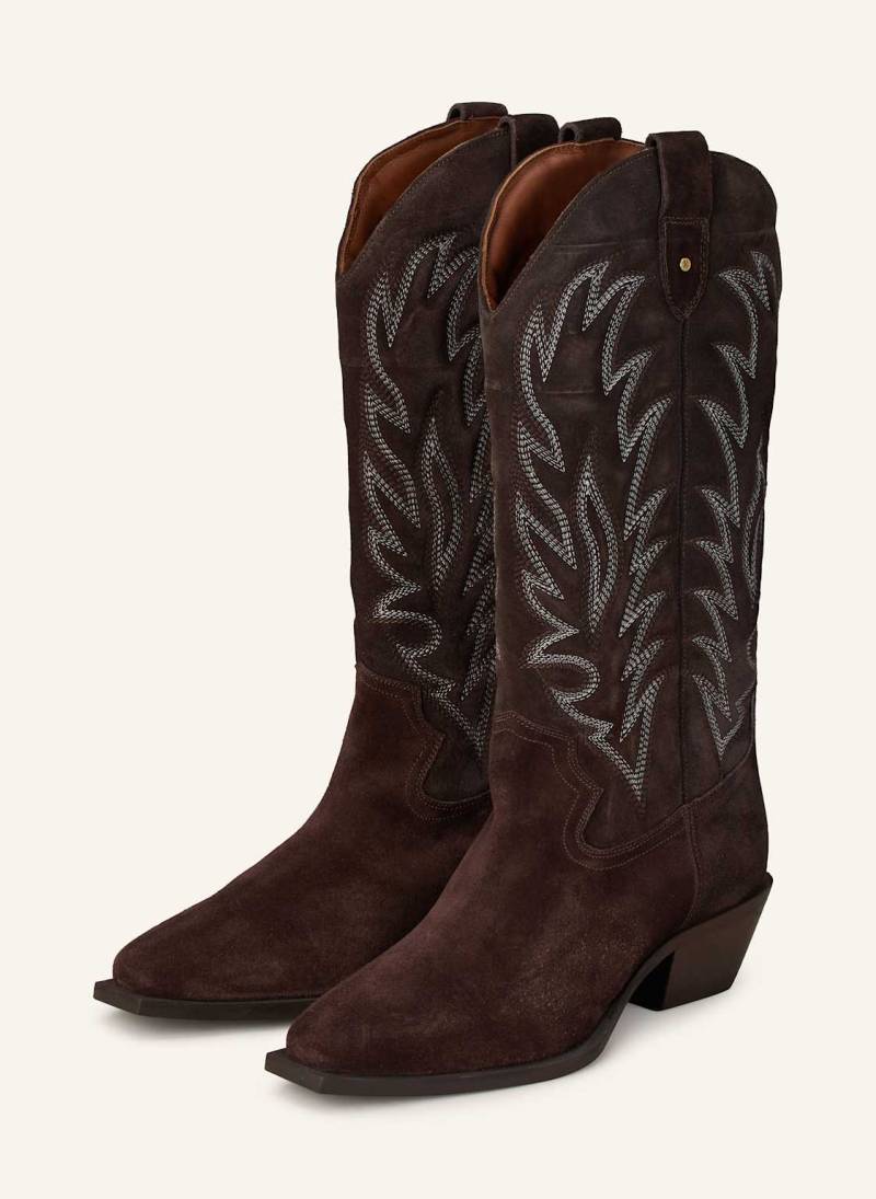 Bronx Cowboy Boots braun von Bronx