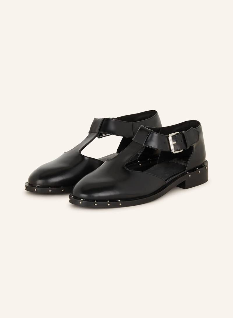 Bronx Mary-Jane-Ballerinas Next-Wagon schwarz von Bronx