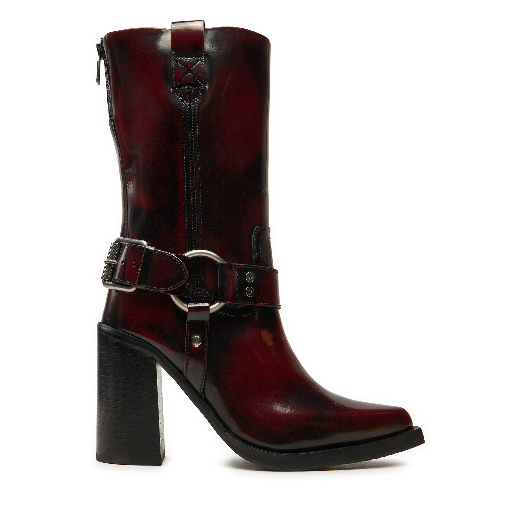 Stiefeletten Bronx Mya-Mae 34330-OS 34 Dunkelrot Stiefeletten Bronx Mya-Mae 34330-OS 34 Dunkelrot von Bronx