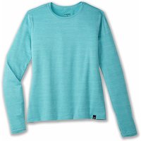 BROOKS Damen Laufshirt Luxe hellblau | L von Brooks