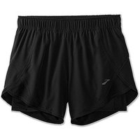 BROOKS Damen Laufshort Chaser 5 2-in-1  schwarz | L von Brooks