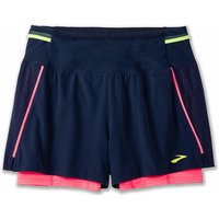 BROOKS Damen Laufshort High Point 2in1 dunkelblau | M BROOKS Damen Laufshort High Point 2in1 dunkelblau | M von Brooks