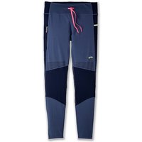 BROOKS Damen Lauftight High Point dunkelblau | L von Brooks