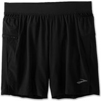 BROOKS Herren 2in1 Laufshort Sherpa 7 schwarz | L von Brooks