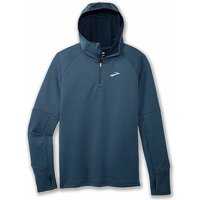 BROOKS Herren Laufhoodie Notch Thermal Hoodie 2.0 dunkelblau | L von Brooks