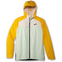 BROOKS Herren Laufjacke High Point Waterproof gelb | XL von Brooks