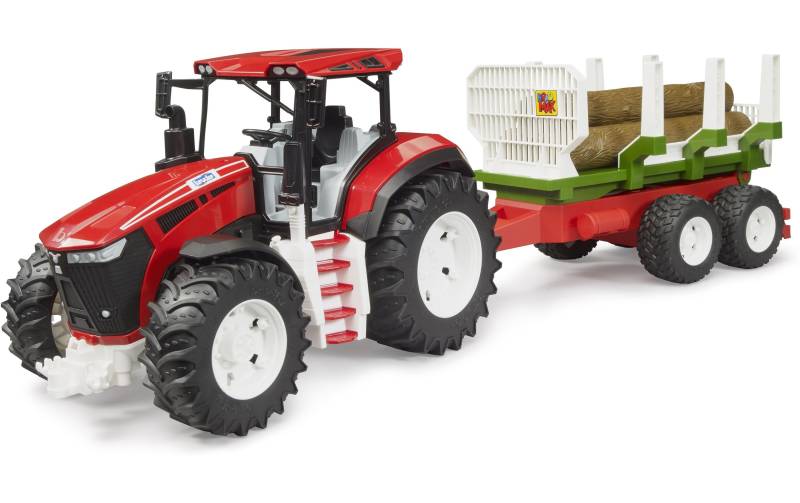 Bruder® Spielzeug-LKW »Track Builder ROADMAX mit Rückeanhänger« von Bruder®