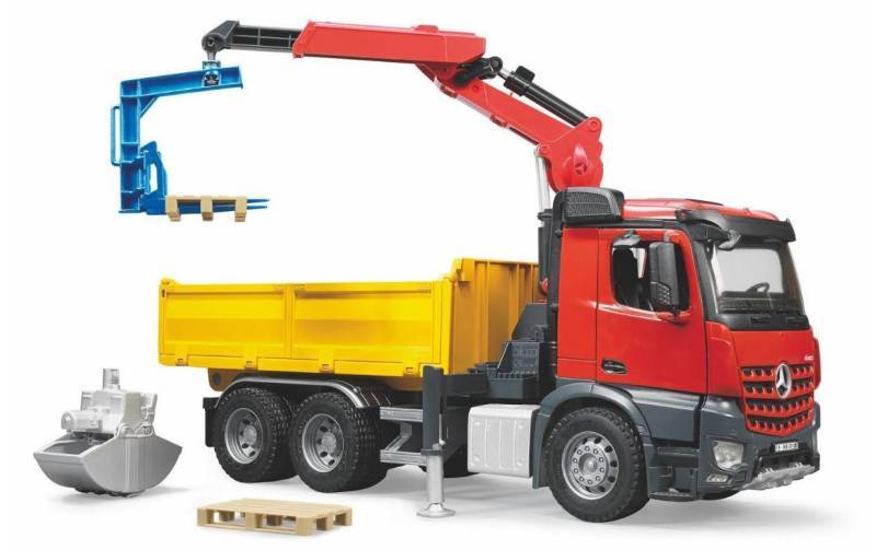 Bruder® Spielzeug-LKW »MB Arocs Baustellen-LKW« von Bruder®