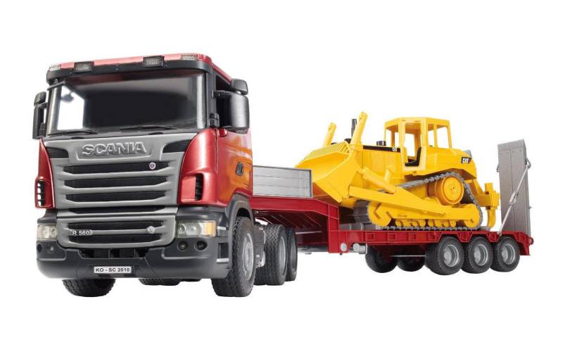 Bruder® Spielzeug-LKW »Scania R-Serie LKW & Bulldozer«, (Set) von Bruder®