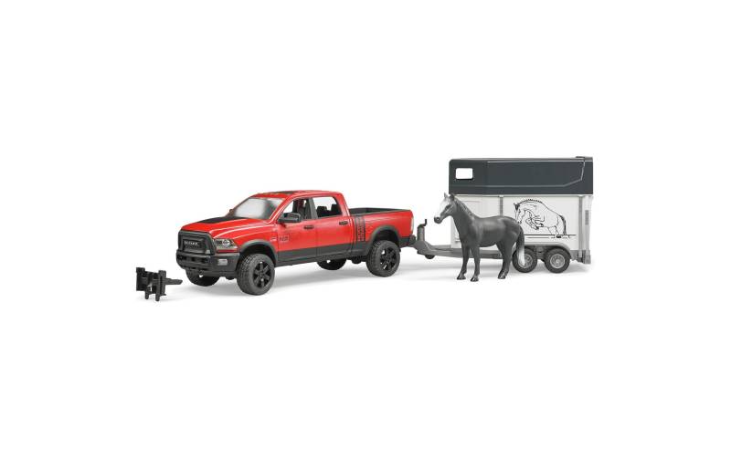 Bruder® Spielzeug-Auto »RAM 2500 Power Wagon Pferdeanhänger«, (Set) von Bruder®