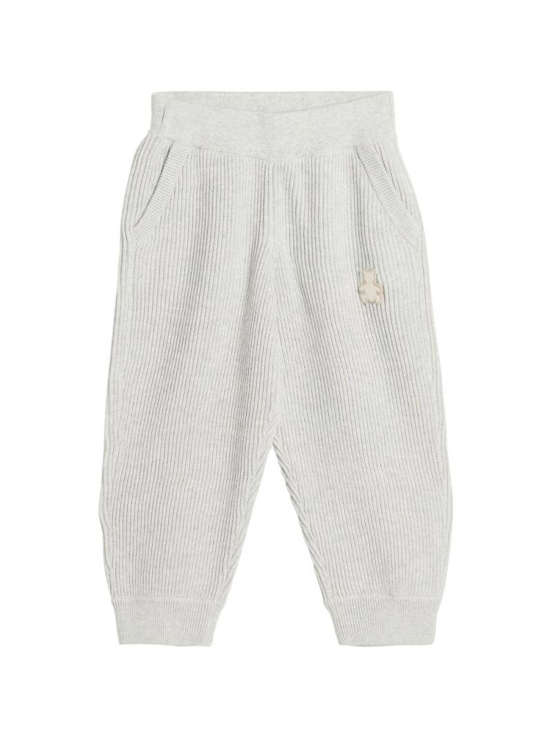 Brunello Cucinelli Kids Bernie knit trousers - Grey von Brunello Cucinelli Kids