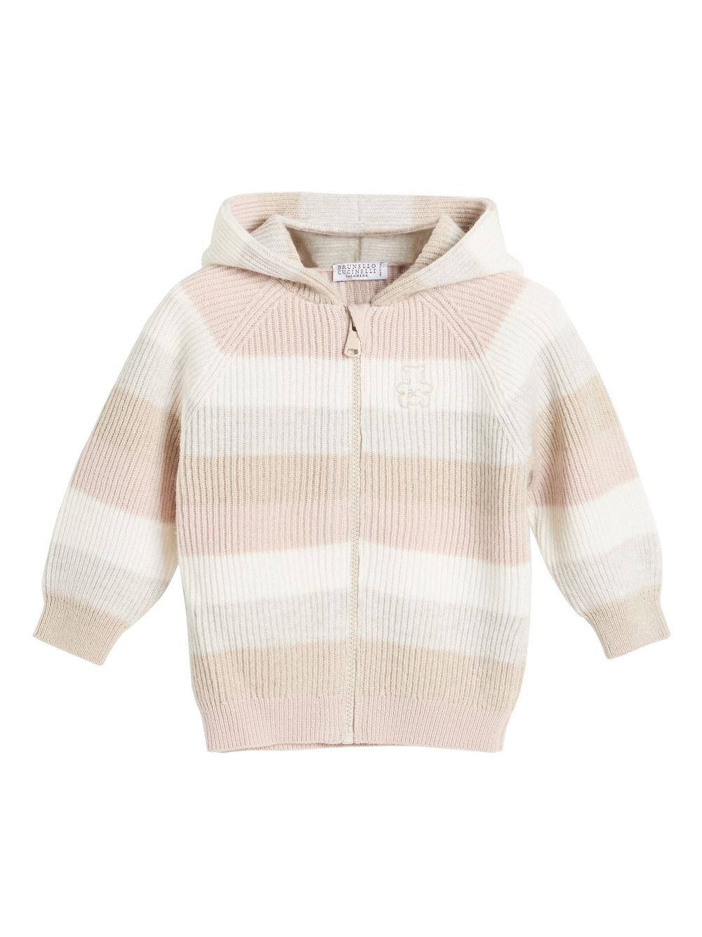 Brunello Cucinelli Kids cashmere cardigan - Neutrals von Brunello Cucinelli Kids