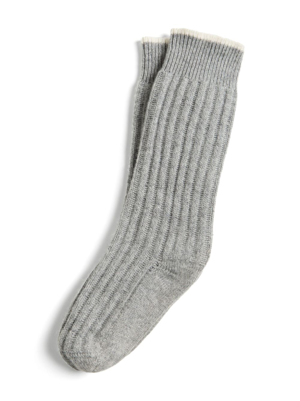 Brunello Cucinelli Kids cashmere socks - Grey von Brunello Cucinelli Kids