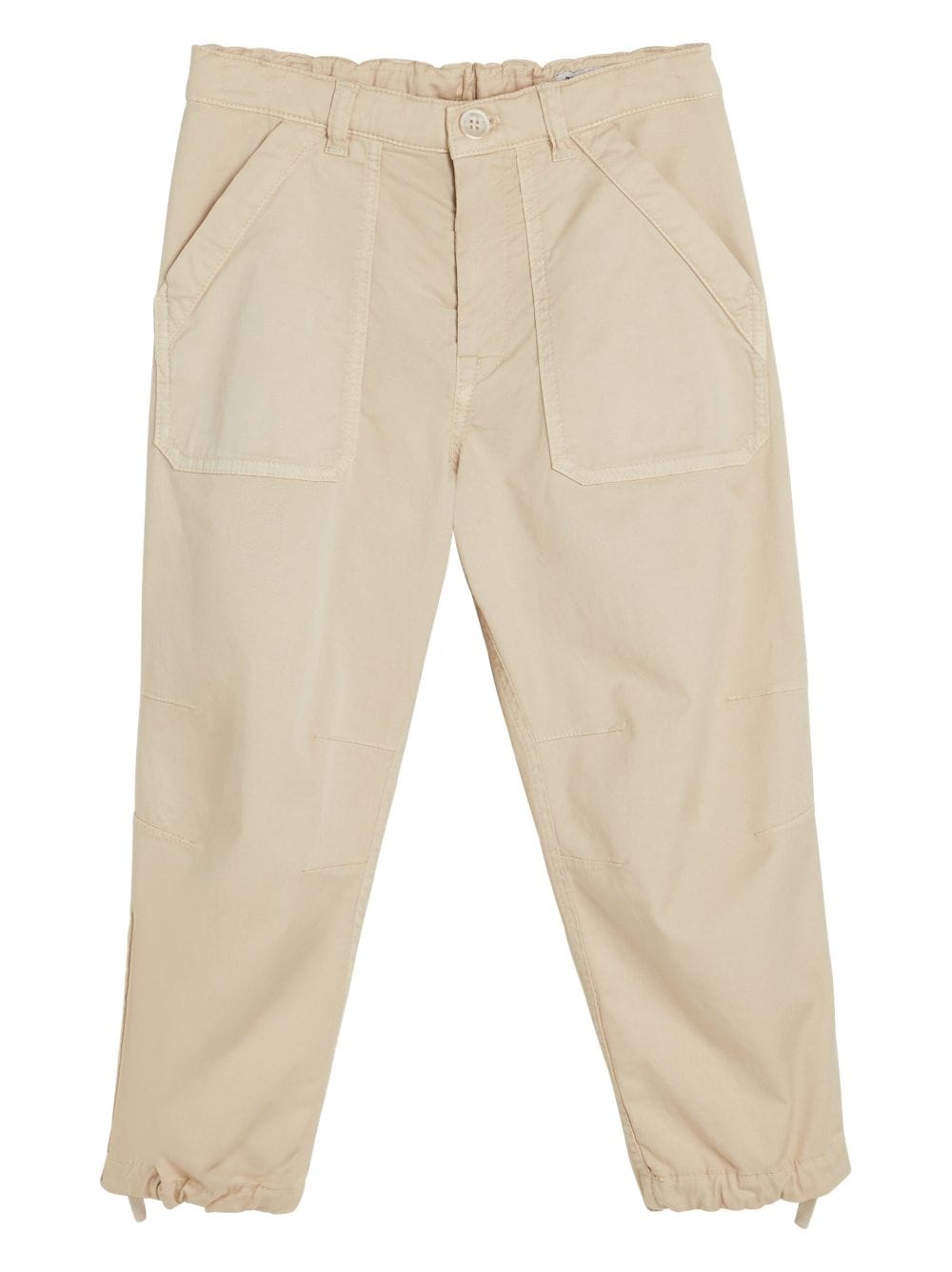 Brunello Cucinelli Kids elasticated-cuffs casual trousers - Neutrals von Brunello Cucinelli Kids