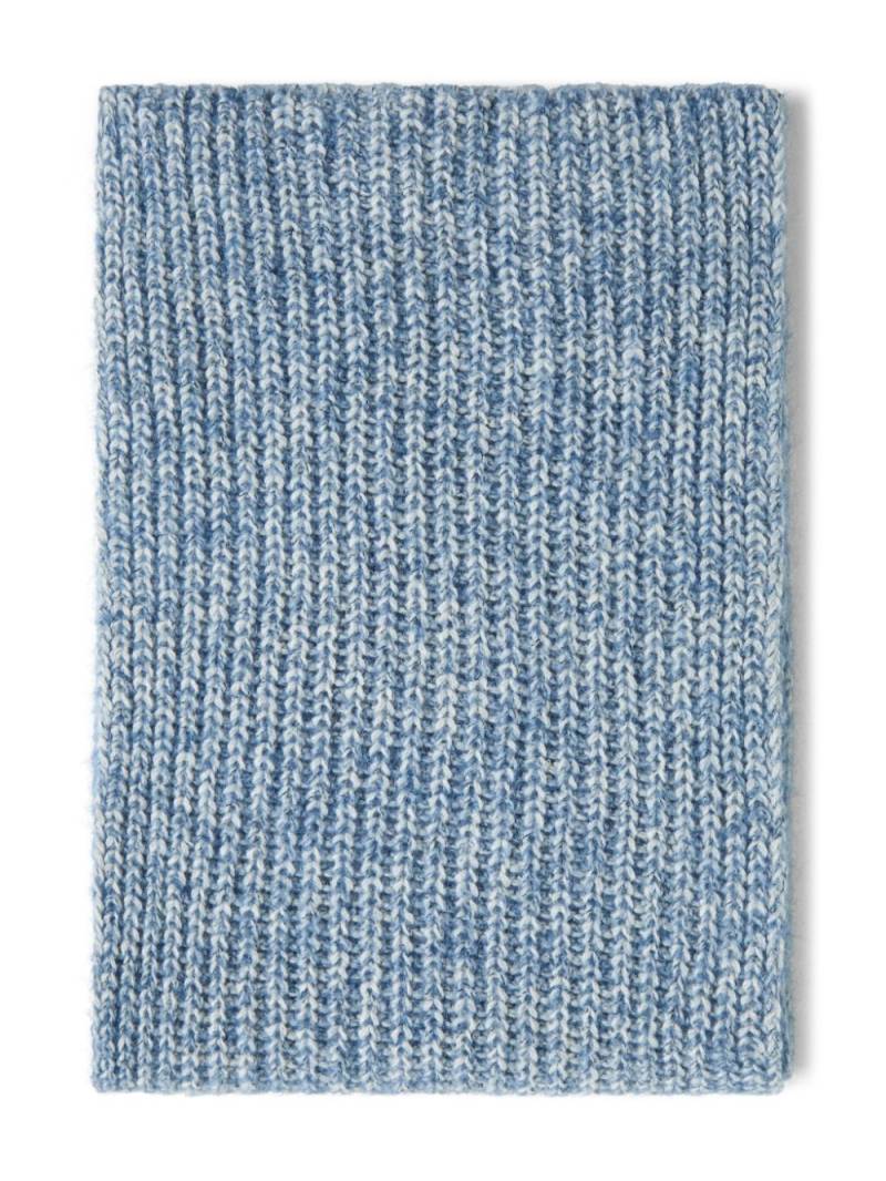 Brunello Cucinelli Kids knitted scarf - Blue von Brunello Cucinelli Kids