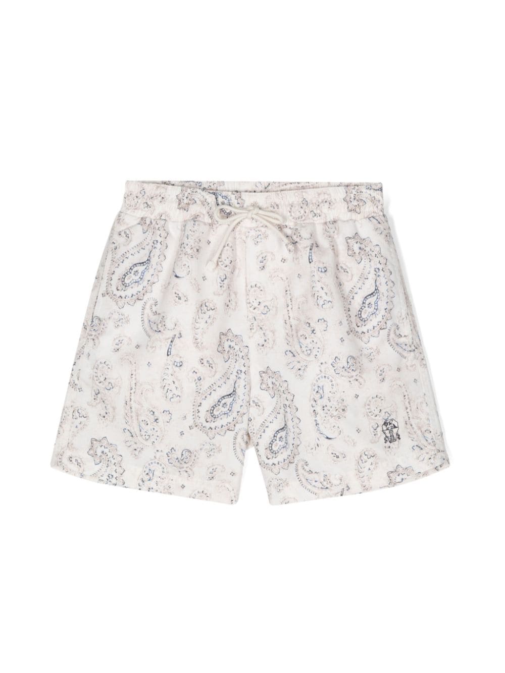 Brunello Cucinelli Kids paisley-print swim shorts - Neutrals von Brunello Cucinelli Kids