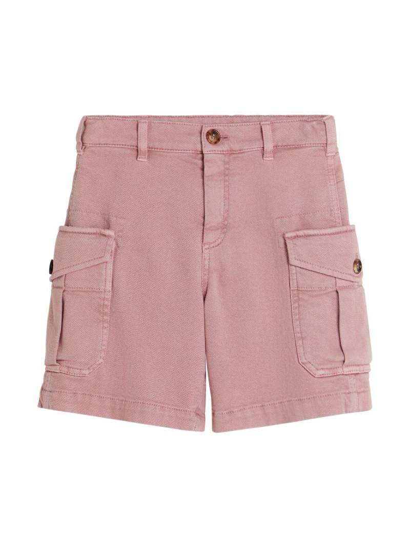 Brunello Cucinelli Kids straight-leg cargo shorts - Pink von Brunello Cucinelli Kids