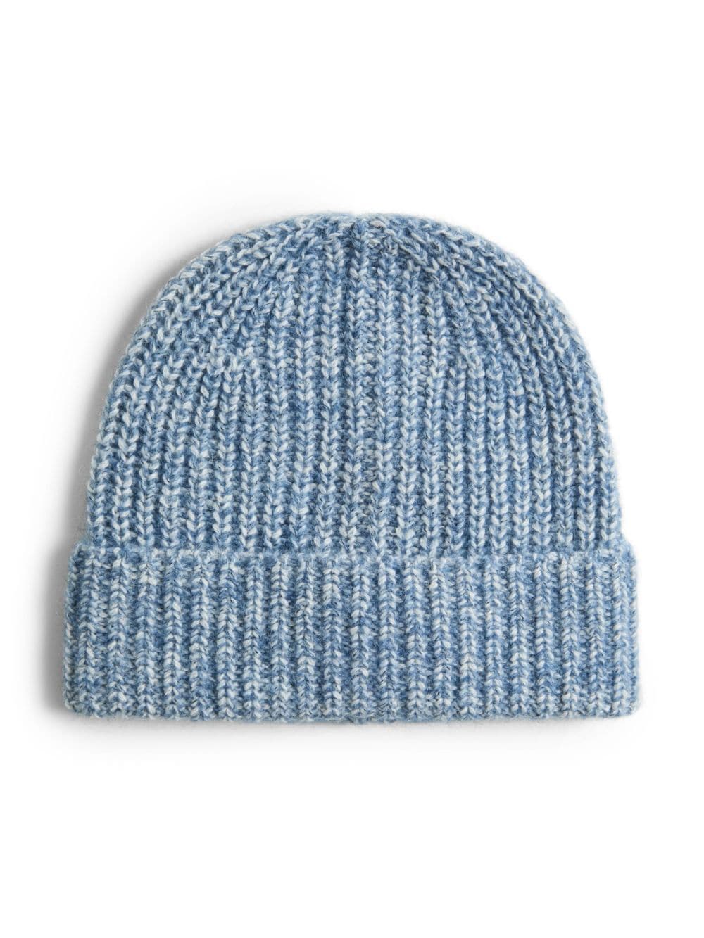 Brunello Cucinelli Kids wool-blend knitted hat - Blue von Brunello Cucinelli Kids