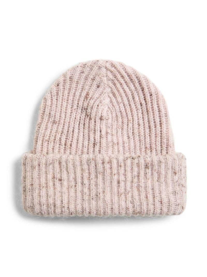 Brunello Cucinelli Kids wool-blend knitted hat - Pink von Brunello Cucinelli Kids