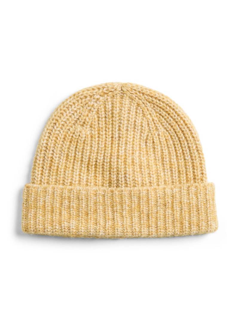 Brunello Cucinelli Kids wool-blend knitted hat - Yellow von Brunello Cucinelli Kids