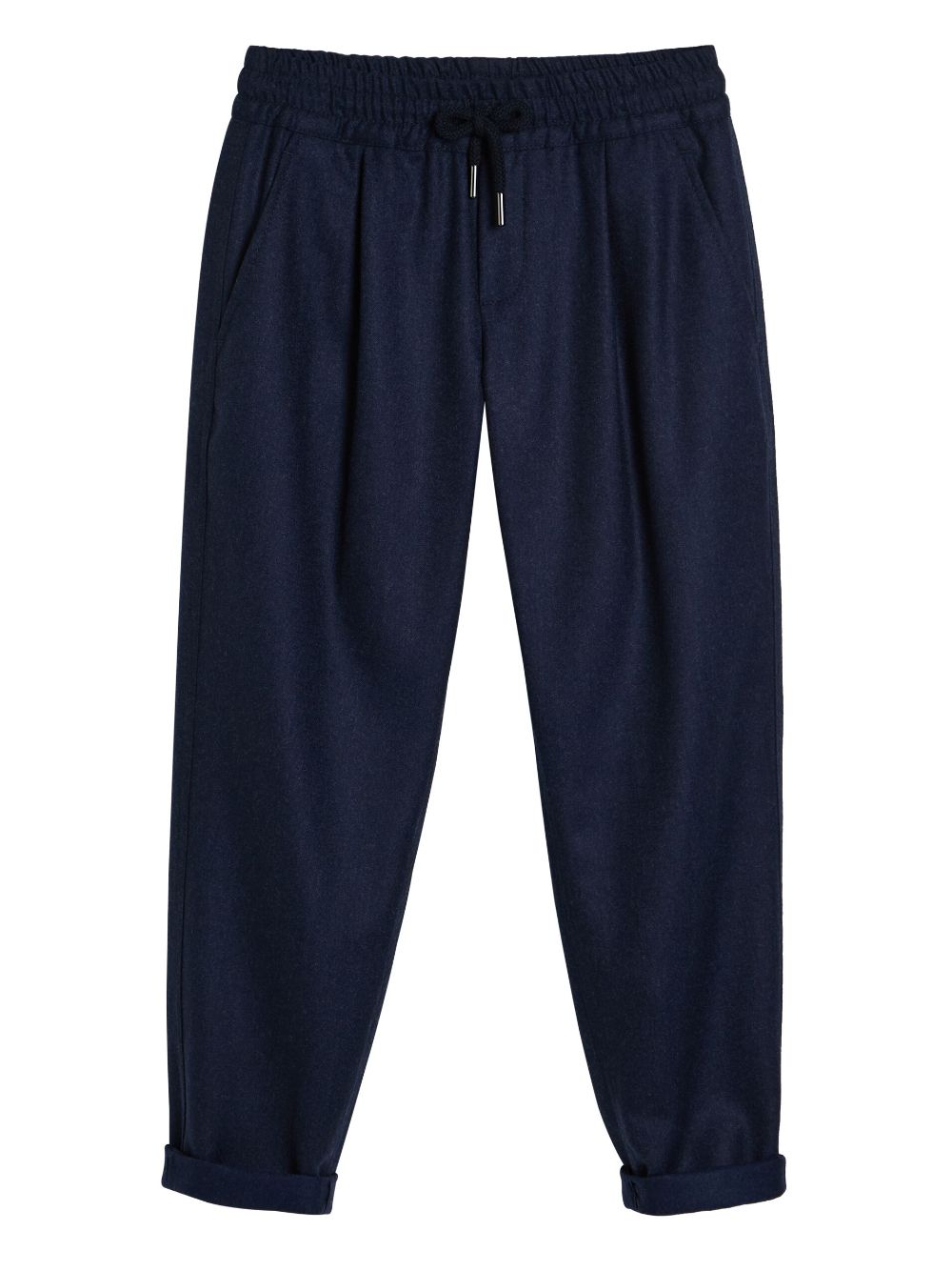 Brunello Cucinelli Kids wool track pants - Blue von Brunello Cucinelli Kids