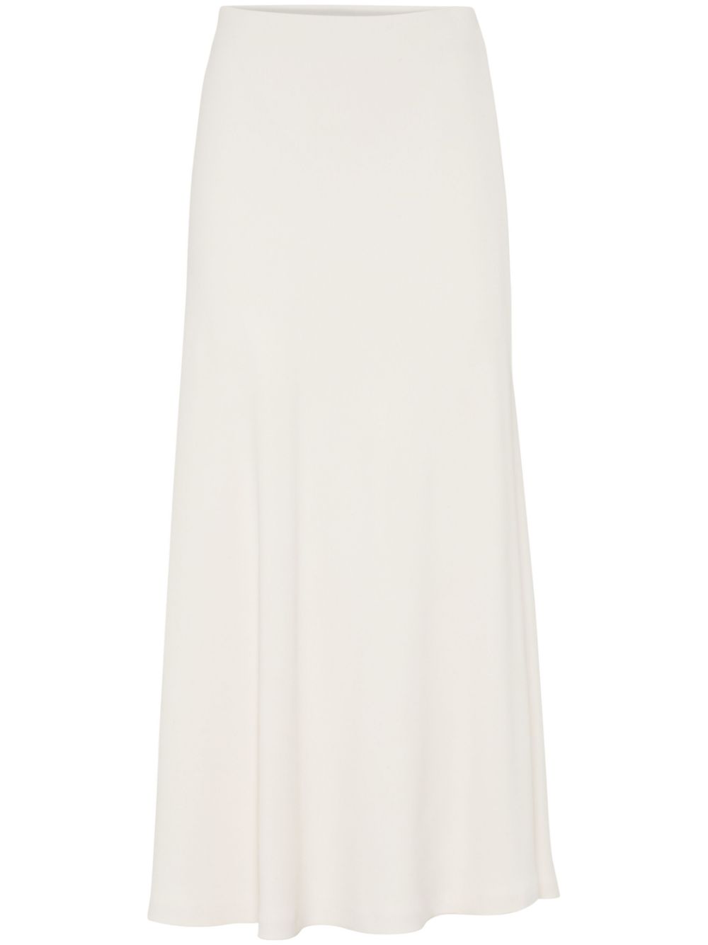 Brunello Cucinelli A-line maxi skirt - White von Brunello Cucinelli