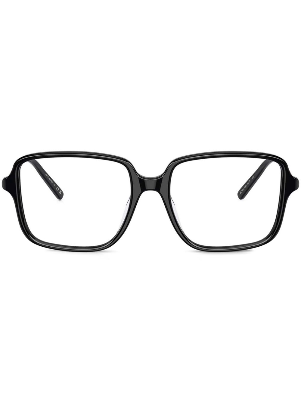 Brunello Cucinelli oversize frame glasses - Black von Brunello Cucinelli