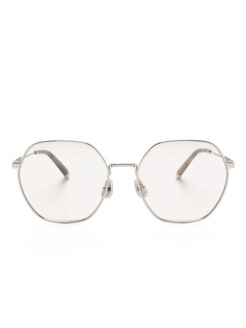 Brunello Cucinelli Intarsia Rays sunglasses - Neutrals von Brunello Cucinelli