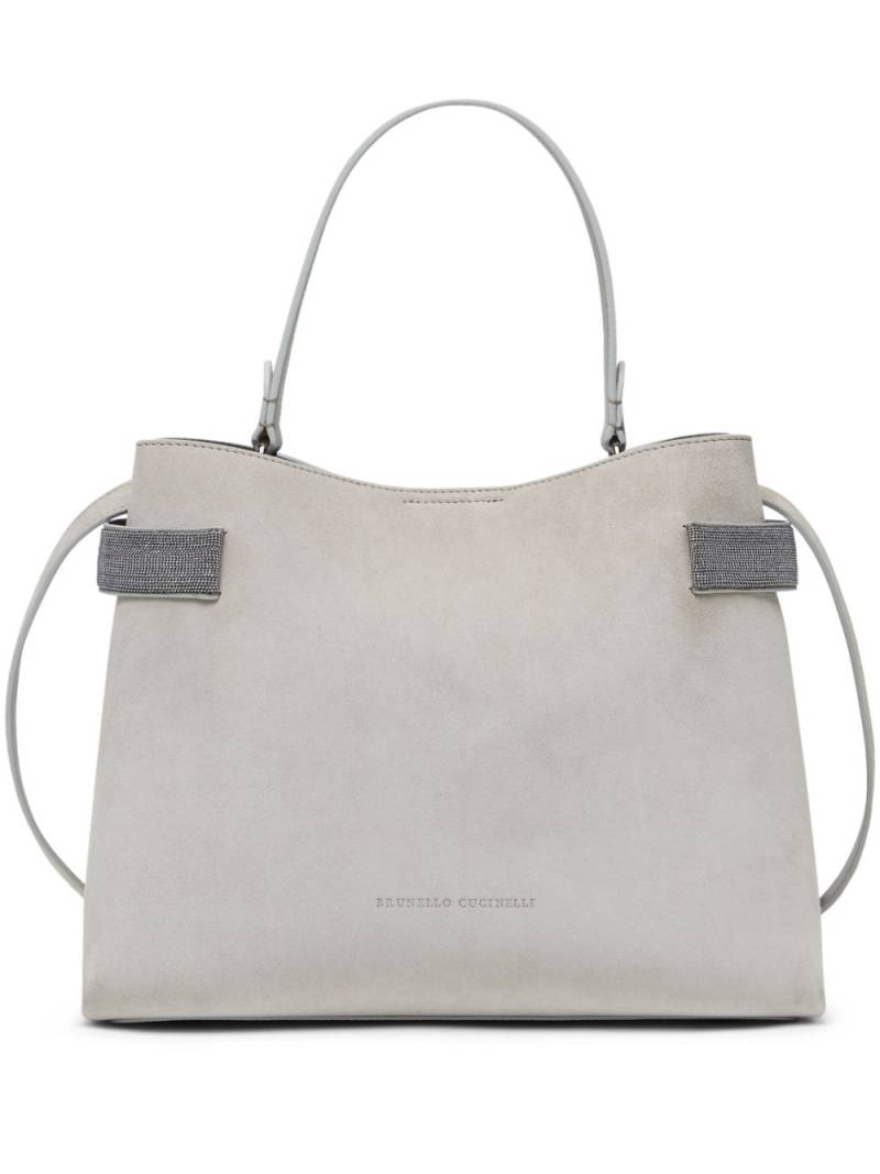 Brunello Cucinelli Essence tote bag - Grey von Brunello Cucinelli