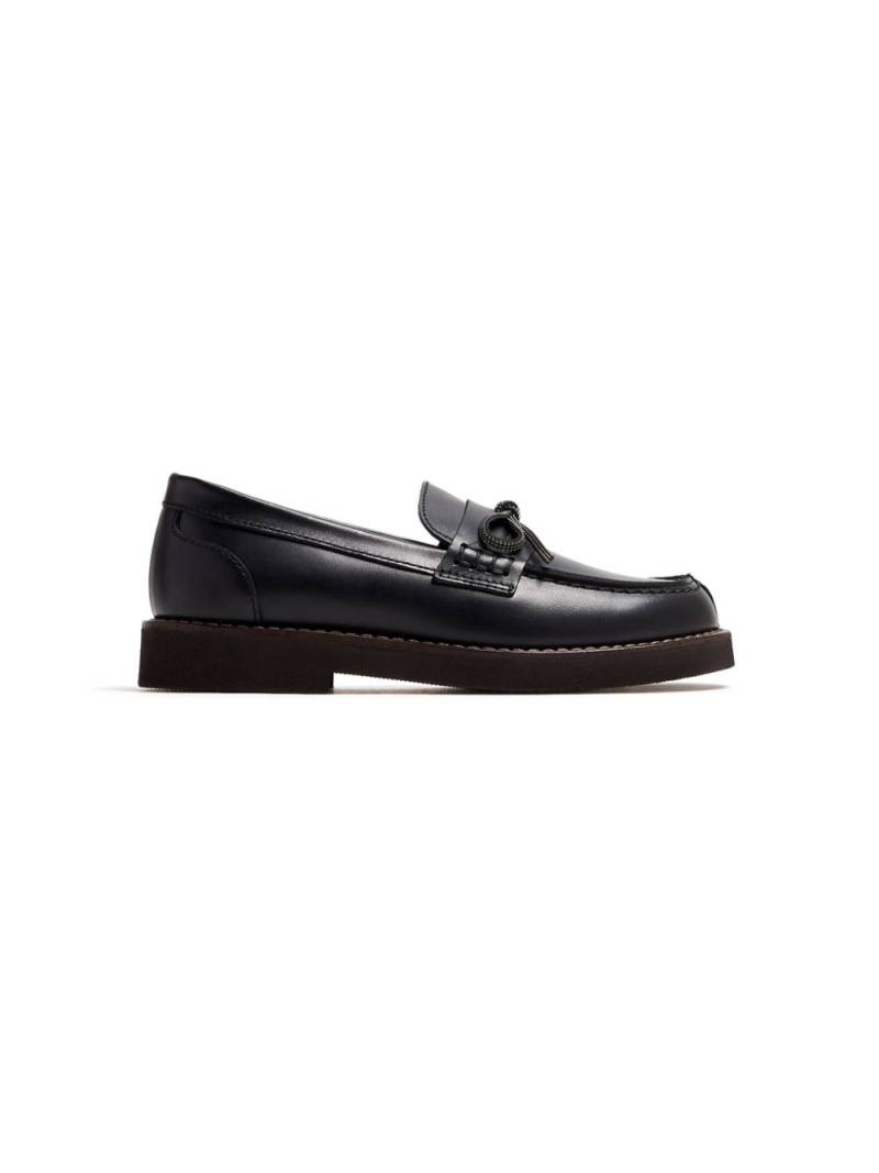 Brunello Cucinelli Monili-embellished loafers - Black von Brunello Cucinelli