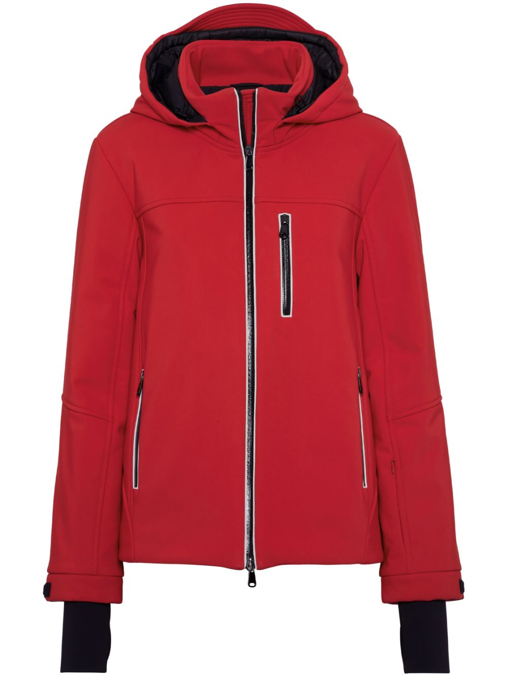 Brunello Cucinelli Mountain hooded jacket - Red von Brunello Cucinelli