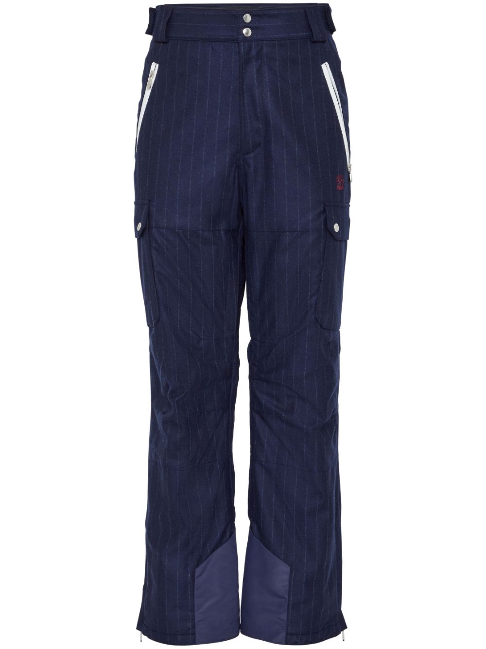 Brunello Cucinelli Mountain padded trousers - Blue von Brunello Cucinelli