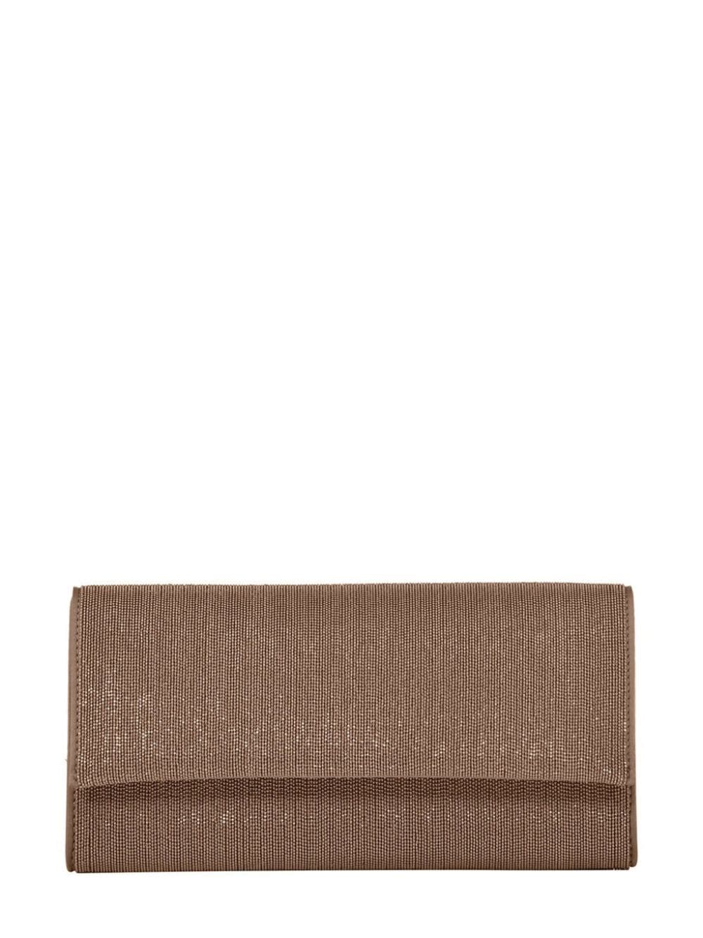 Brunello Cucinelli Precious clutch bag - Pink von Brunello Cucinelli