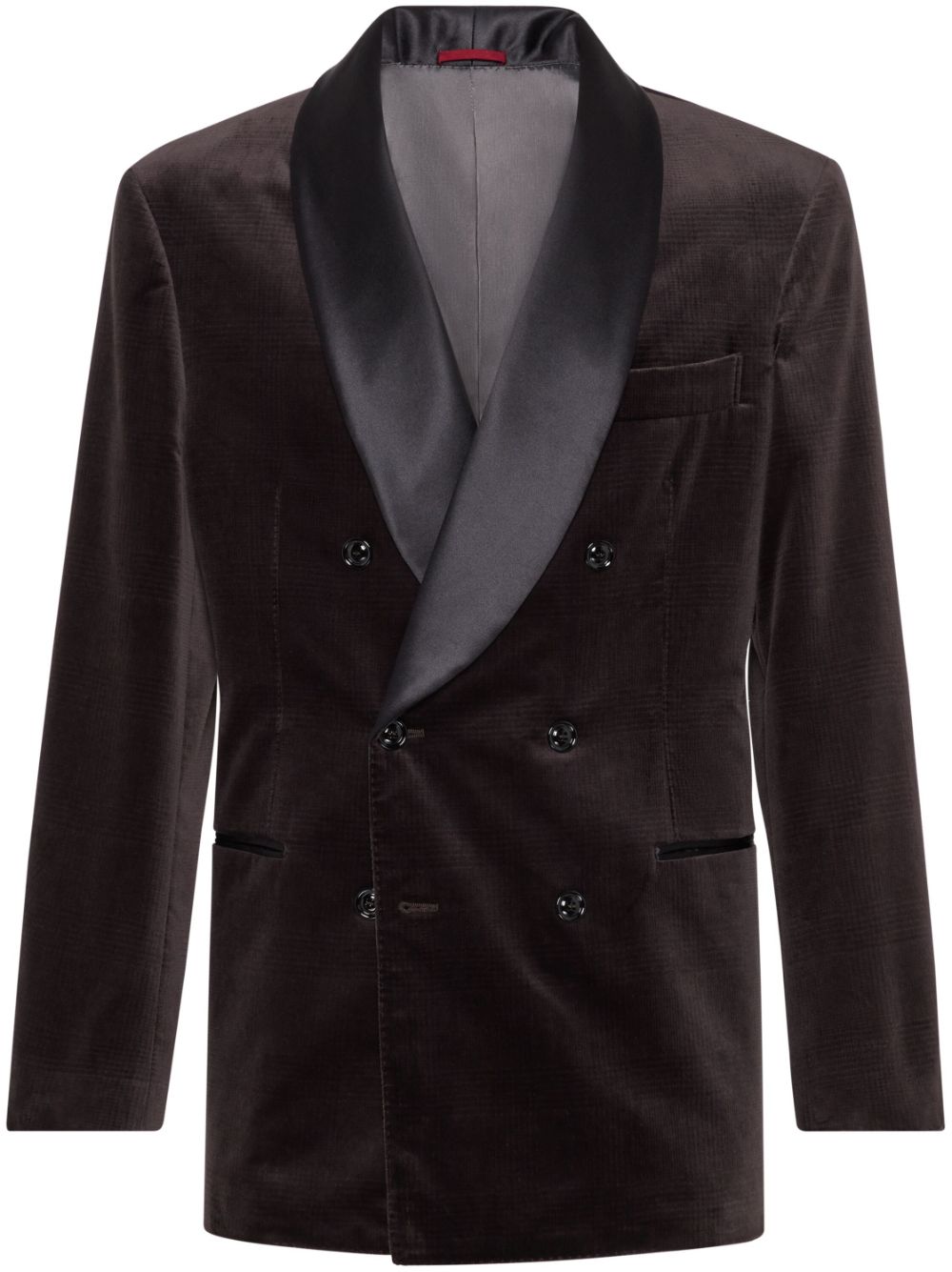 Brunello Cucinelli Shawl-lapel blazer - Brown von Brunello Cucinelli